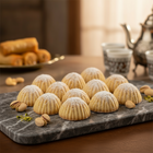 Kekse (Mamoul) mit Pistazienfüllung